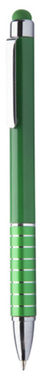 Ручка кулькова сенсор Nilf, колір зелений - AP741531-07- Фото №1