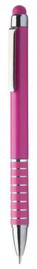 Ручка кулькова сенсор Nilf, колір рожевий - AP741531-25- Фото №1