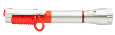 Ручка-ліхтарик Mustap, колір червоний - AP741536-05- Фото №1