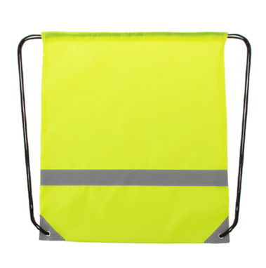 Рюкзак-мешок со светоотражателями Lemap, цвет желтый - AP741542-02- Фото №1