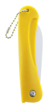 Нож карманный Sansor, цвет желтый - AP741601-02- Фото №1