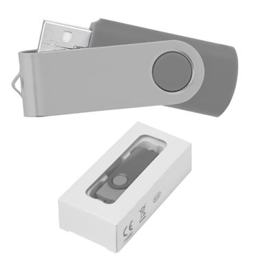 Флешка Survet 8GB, колір сріблястий - AP741726-21_8GB- Фото №1