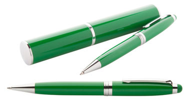 Ручка кулькова сенсор Hasten, колір зелений - AP741756-07- Фото №1
