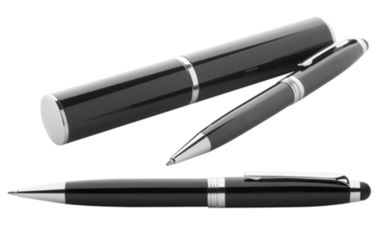 Ручка шариковая сенсор  Hasten, цвет черный - AP741756-10- Фото №1