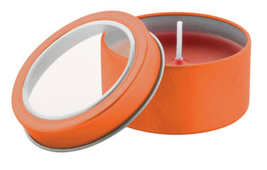 Свеча ванильная Sioko, цвет оранжевый - AP741762-03- Фото №3
