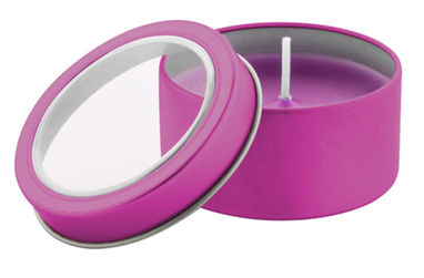 Свеча ванильная Sioko, цвет розовый - AP741762-25- Фото №3