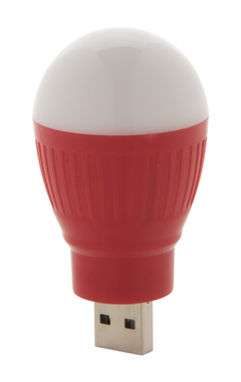 Светильник USB Kinser, цвет красный - AP741763-05- Фото №2