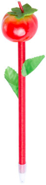 Ручка шариковая  яблоко Ximor, цвет красный - AP741787-E- Фото №1