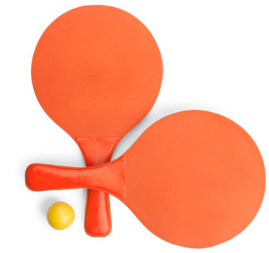 Набор для пляжного тенниса Faluk, цвет оранжевый - AP741794-03- Фото №1