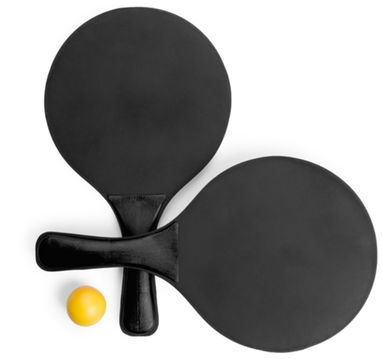 Набор для пляжного тенниса Faluk, цвет черный - AP741794-10- Фото №1