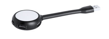 Хаб USB Ticaro, колір чорний - AP741843-10- Фото №1