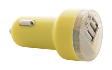 Зарядний пристрій Denom, колір жовтий - AP741944-02- Фото №1