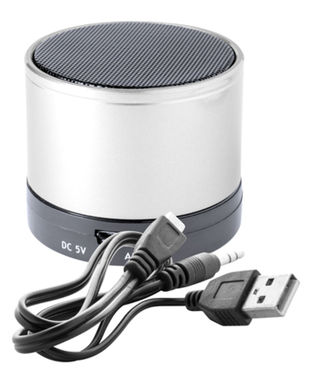  Динамік Bluetooth Martins, колір сріблястий - AP741951-21- Фото №1