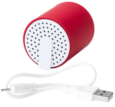  Динамік Bluetooth Tidian, колір червоний - AP741952-05- Фото №1