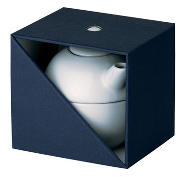 Подарункова коробка для чайного набору, темно-синій Gb Teaset - AP758861- Фото №2