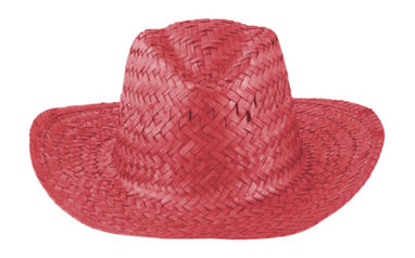 Шляпа мужская соломенная Lua, цвет красный - AP761017-05- Фото №1