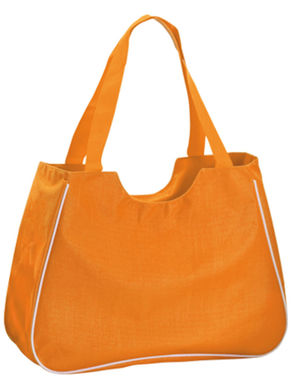 Пляжная сумка с косметичкой Maxi, цвет оранжевый - AP761030-03- Фото №1