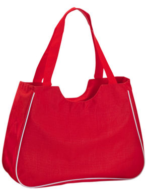 Пляжная сумка с косметичкой Maxi, цвет красный - AP761030-05- Фото №1