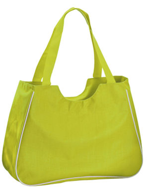 Пляжная сумка с косметичкой Maxi, цвет темно-синийфисташковый - AP761030-99- Фото №1