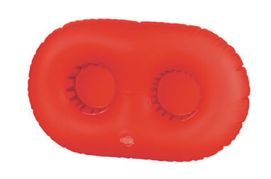 Надувна пляжна подушка Swang, колір червоний - AP761037-05- Фото №1
