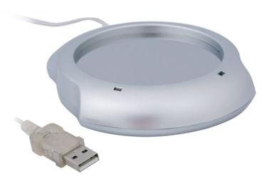 Нагреватель чашки Tull с USB, цвет серебристый - AP761453-21- Фото №1