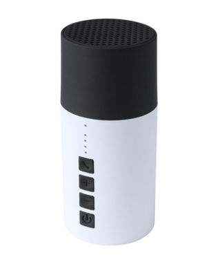  Динамік Bluetooth з Power bank Liornel, колір білий - AP781127- Фото №1