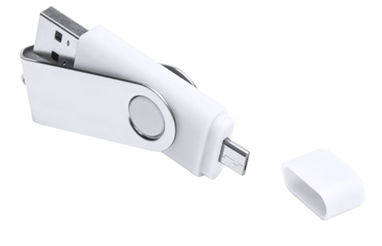 Накопичувач USB Liliam  8GB, колір білий - AP781134-01_8GB- Фото №1