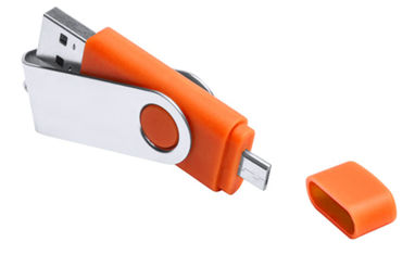 Накопичувач USB Liliam  8GB, колір помаранчевий - AP781134-03_8GB- Фото №1
