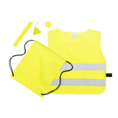 Світловідбиваючий набір Jarol, колір безпечний жовтий - AP781237- Фото №1