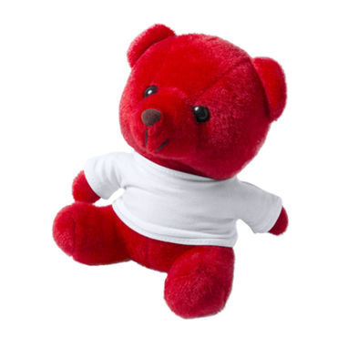 Ведмедик плюшевий Alison, колір червоний - AP781275-05- Фото №1