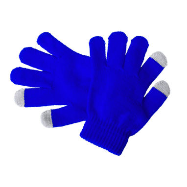 Перчатки сенсорные детские Pigun, цвет синий - AP781299-06- Фото №1