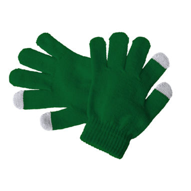Перчатки сенсорные детские Pigun, цвет темно-зеленый - AP781299-07- Фото №1