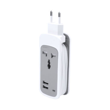Зарядний пристрій USB Nestok, колір білий - AP781351-01- Фото №1