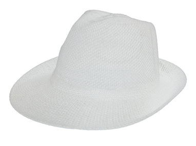 Шляпа соломенная унисекс Timbu, цвет белый - AP791197-01- Фото №1