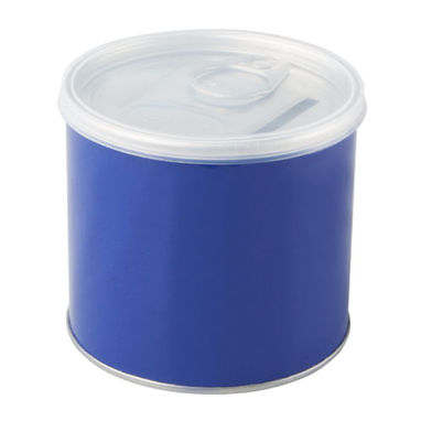 Копилка в форме жестяной банки, синяя Rublo, цвет синий - AP791234-06- Фото №3