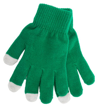 Перчатки для сенсора Actium, цвет зеленый - AP791747-07- Фото №1