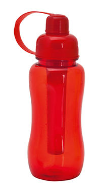 Бутылка пластиковая Bore, цвет красный - AP791796-05- Фото №4