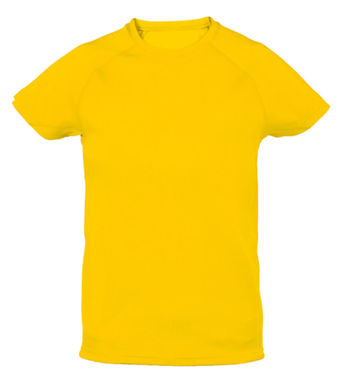Футболка спортивна дитяча Tecnic Plus K, колір жовтий  розмір 44355 - AP791931-02_6-8- Фото №1