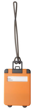 Бірка для багажу Glasgow, колір помаранчевий - AP800376-03- Фото №1