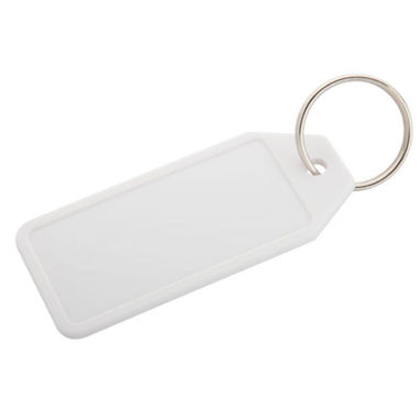 Брелок для ключей Plopp, цвет белый - AP800382-01- Фото №1