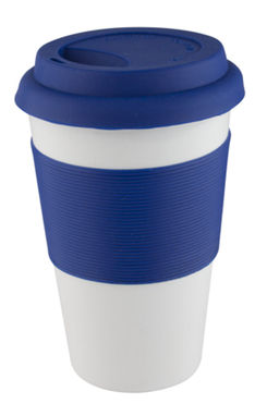 Чашка керамическая Soft Touch, цвет синий - AP803420-06- Фото №2