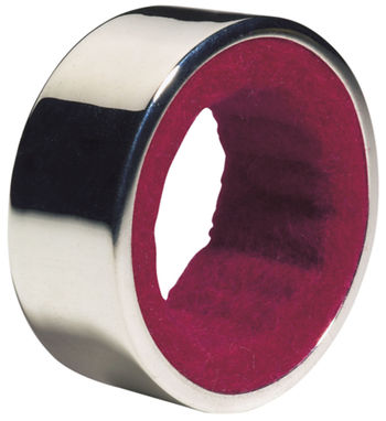 Кольцо сомелье дроп стоп Alsace, цвет красный - AP804901- Фото №1