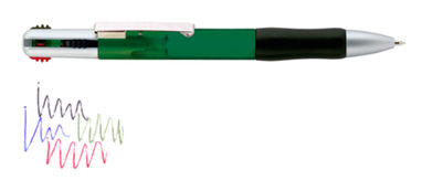 Ручка 4 Colour, цвет зеленый - AP805936-07- Фото №2