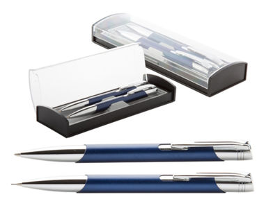 Набір ручок Klofy, колір синій - AP805979-06- Фото №1