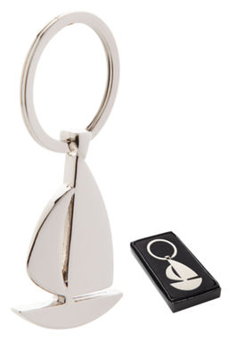 Брелок для ключів Aglaia, колір сріблястий - AP806323- Фото №1