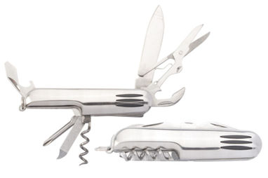 Нож карманный Gregor, цвет серебристый - AP808003- Фото №1