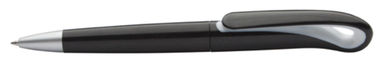 Ручка пластиковая Waver, цвет черный - AP808760-10- Фото №2
