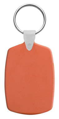 Брелок для ключей Slice, цвет оранжевый - AP809331-03- Фото №1
