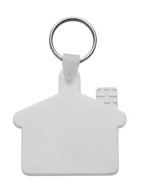 Брелок для ключів Cottage, колір білий - AP809332-01- Фото №1