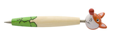 Ручка шариковая деревянная Zoom, цвет бежевый - AP809344-B- Фото №1